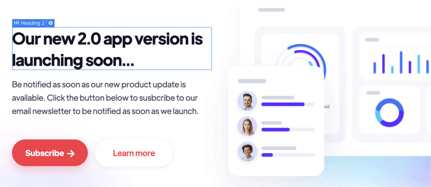 Static Content - Soon X Webflow Template