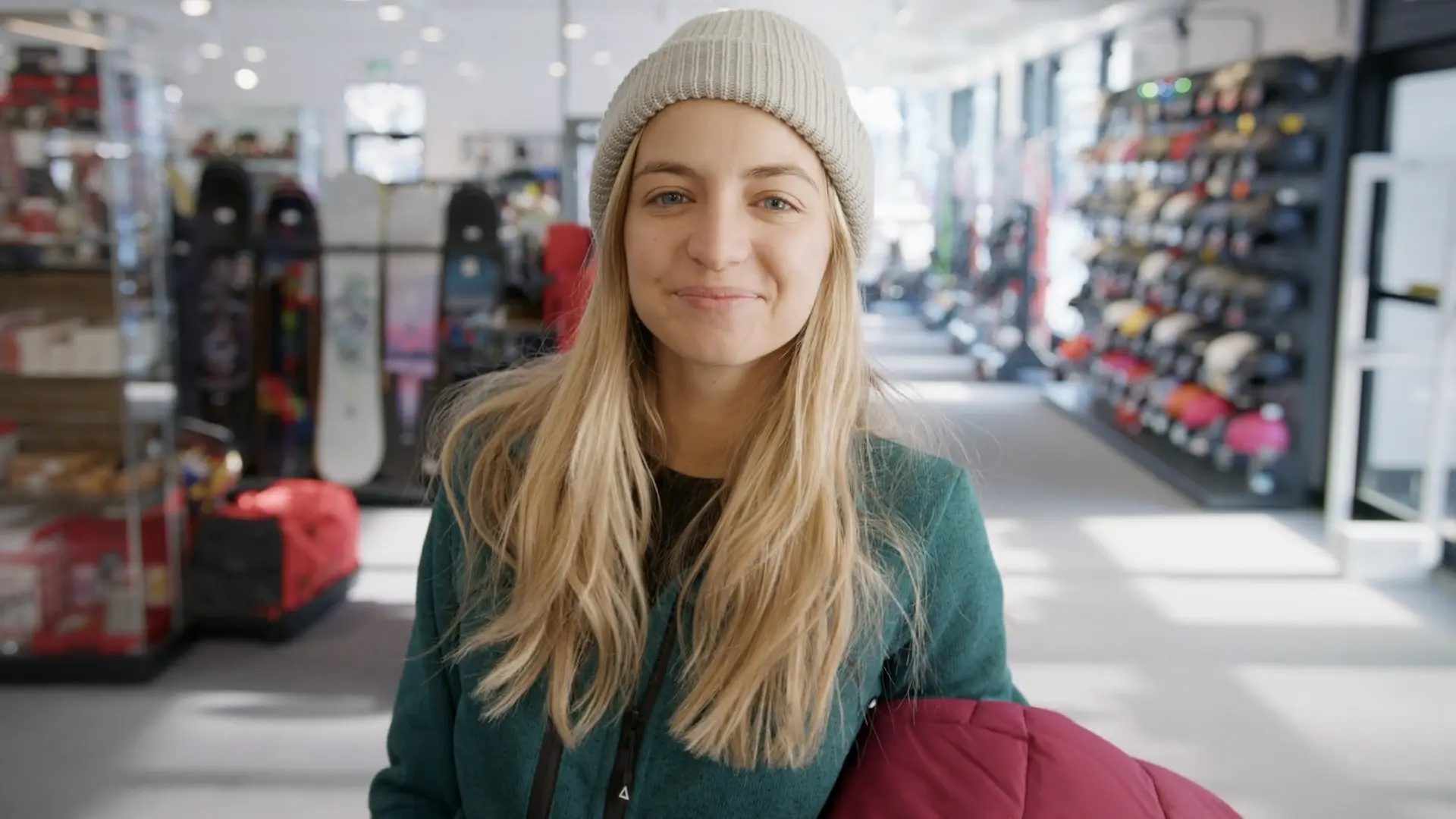 production video assq ski ludivine redding publicité vignette