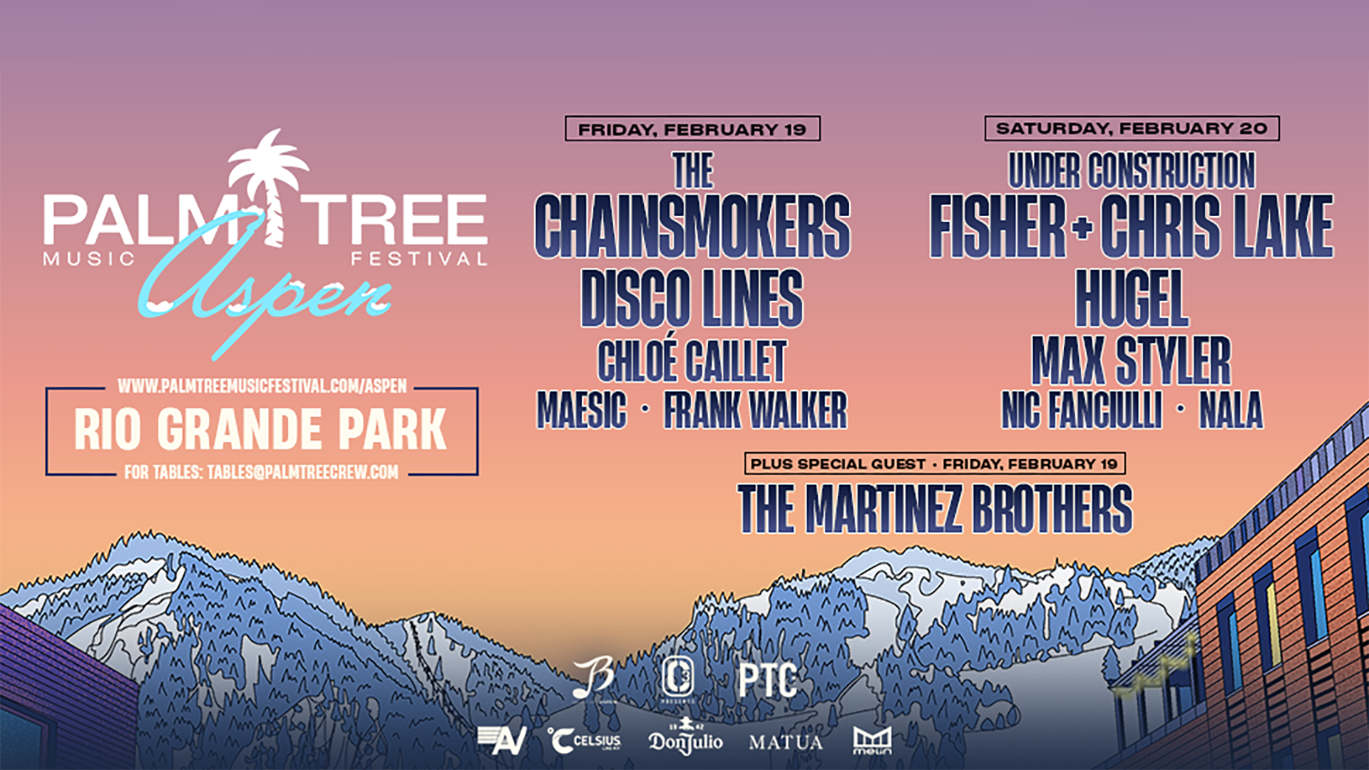 Palm Tree Music Festival at Rio Grande Park, Aspen