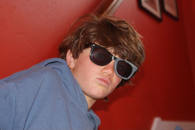 Jillian's teenage son in Aspen