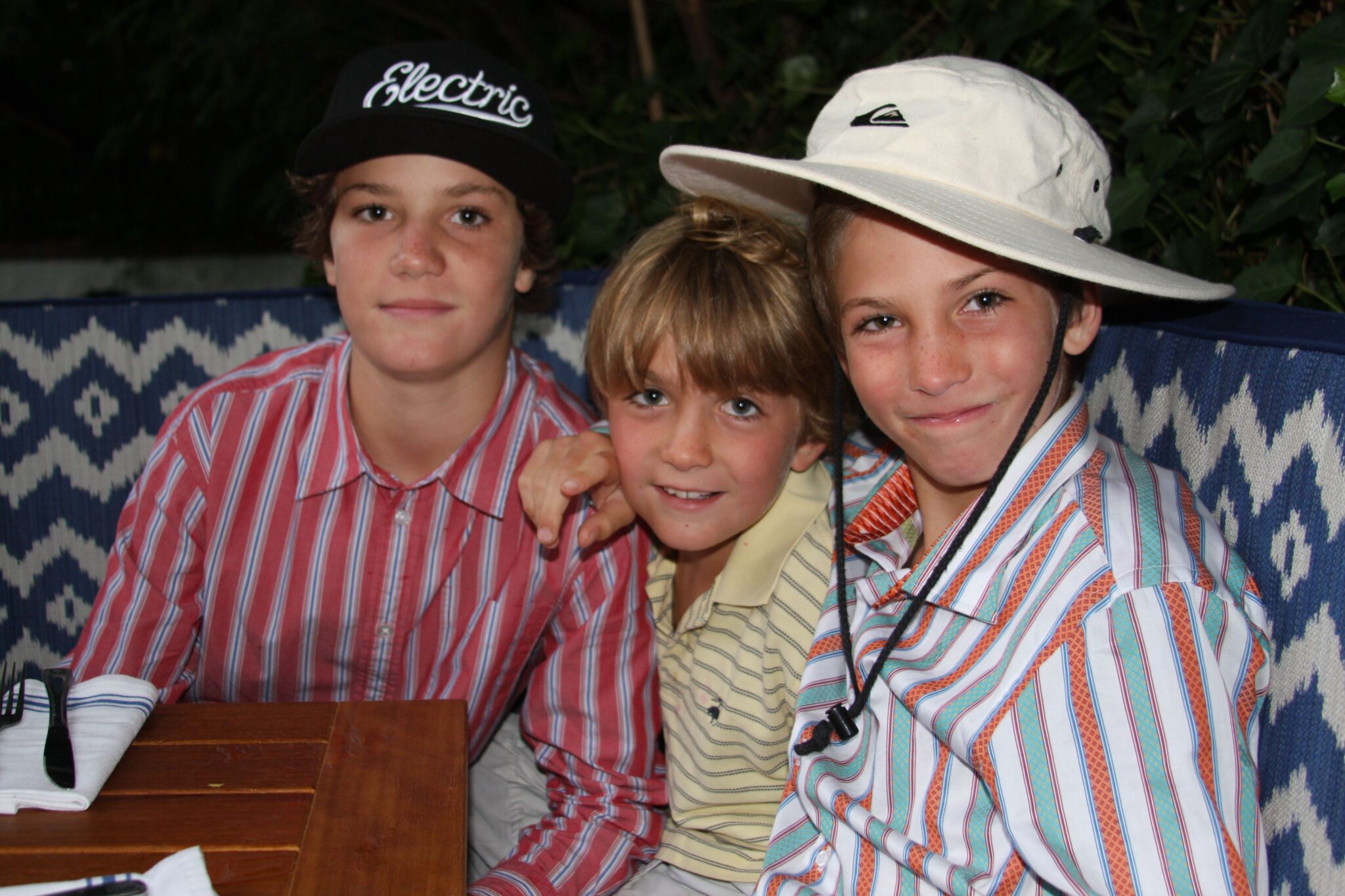 Jillian with her three boys
