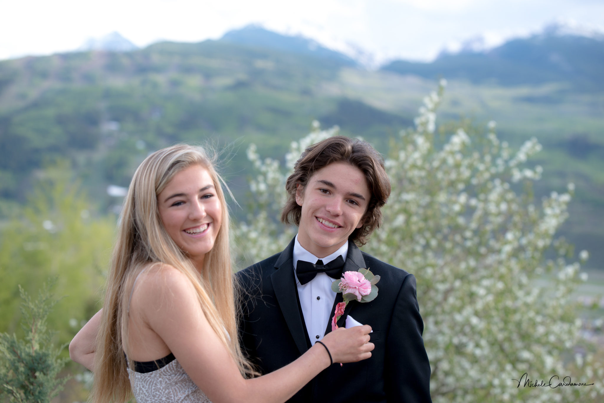 Dressed up for prom