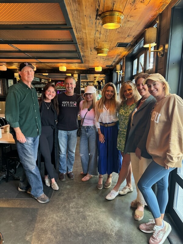 Lunch with Aspen Business Connect at Eddy's Kitchen, Aspen