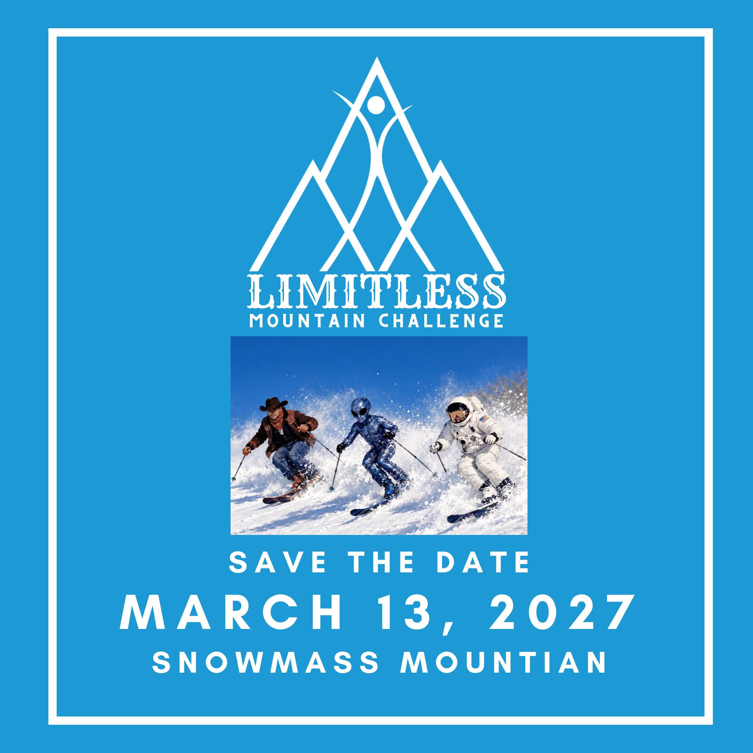 2027 Limitless Mountain Challenge – Save the Date, Snowmass