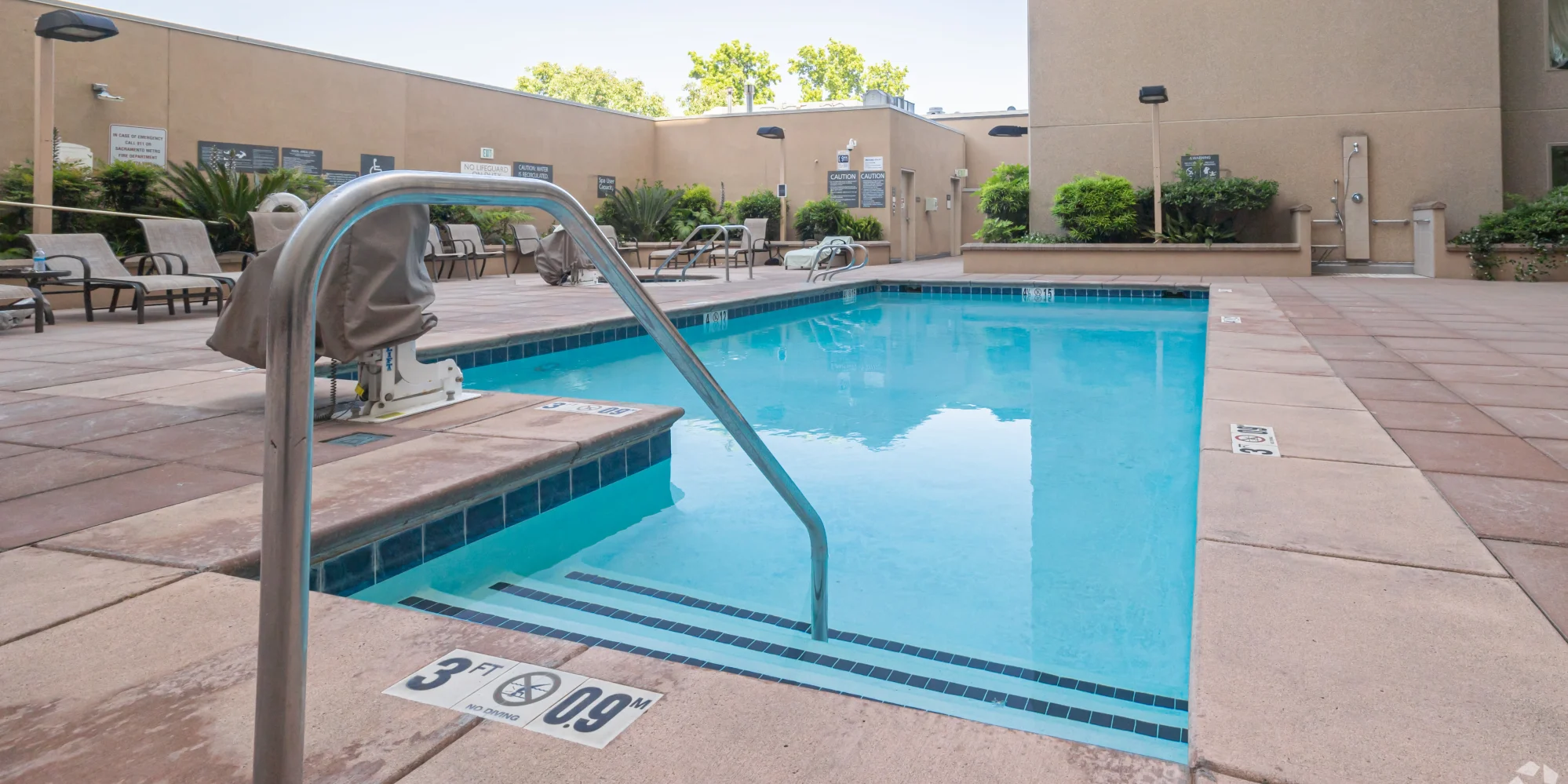 Pool and outdoor area