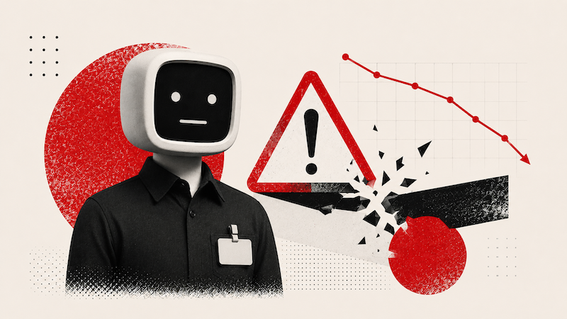 Your "AI Employee" Is a Brand Liability. The Data Just Proved It.