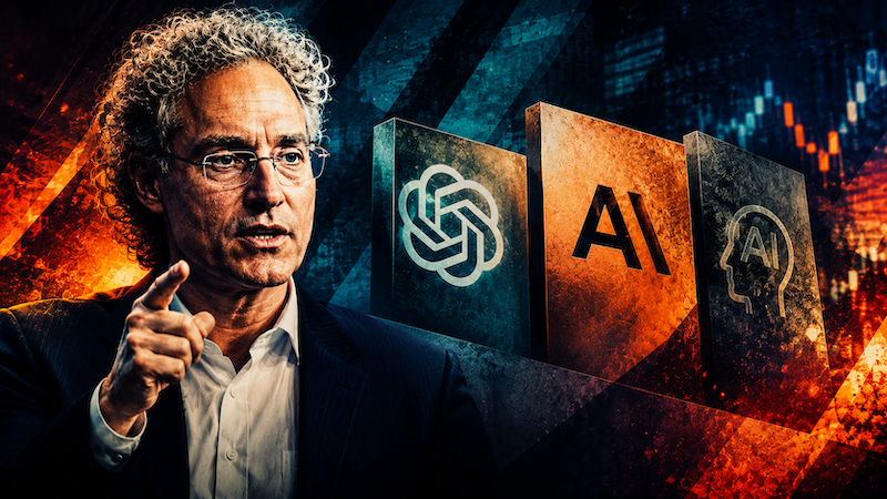 Palantir CEO Alex Karp Attacks OpenAI and Anthropic's Enterprise AI Model on CNBC