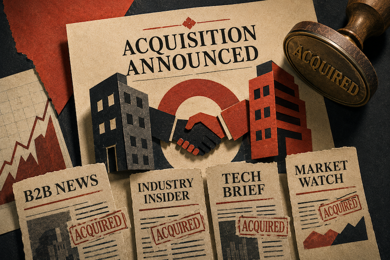 The Next Acquisition Spree in B2B Isn't Software. It's the Press That Covers It.