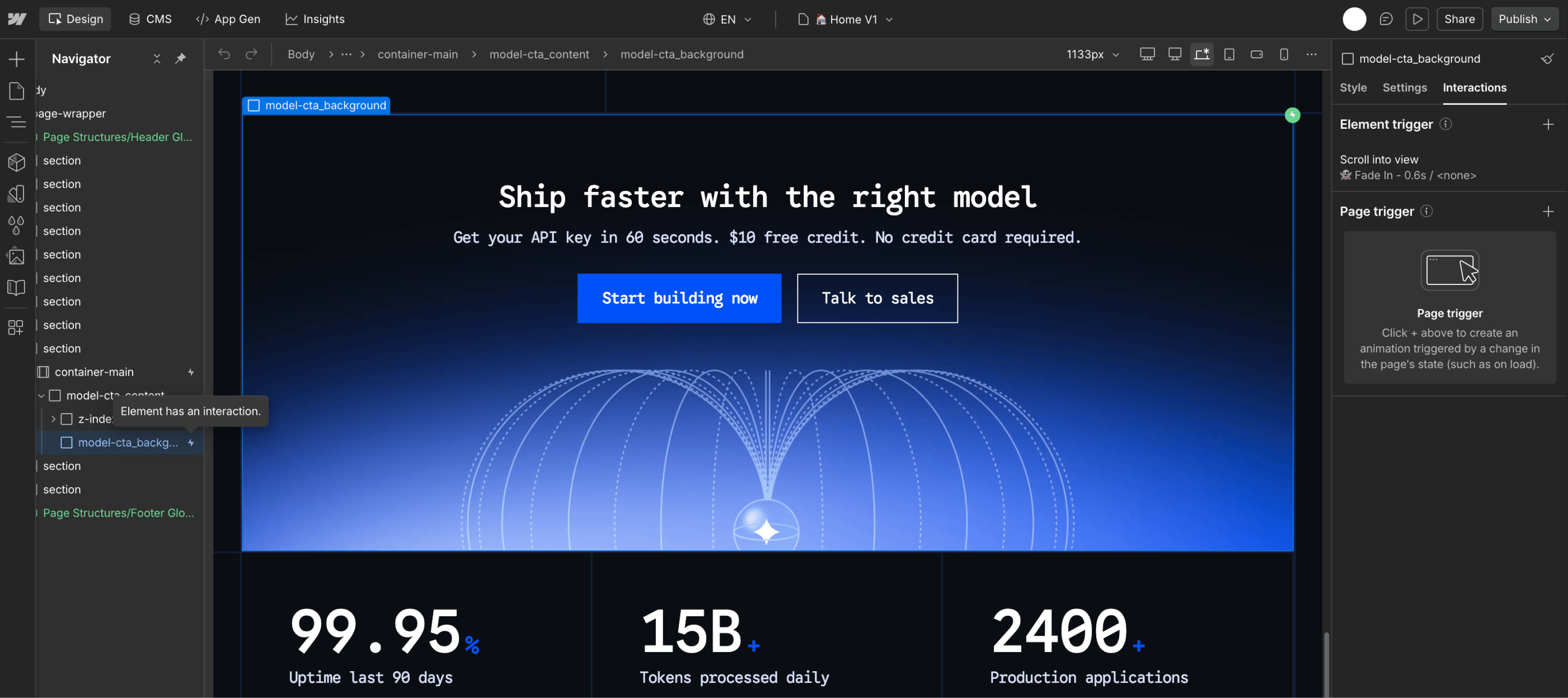Animations - ML-Studio Webflow Template | Brix Templates