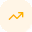 Orange square with a white silhouette of a paintbrush inside it.
