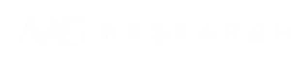 Logo text reading AAG RESEARCH in uppercase white letters on a black background.