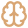 Black curly bracket symbol with dotted ends on a white background.