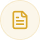 Yellow circle with a white document outline icon centered inside.