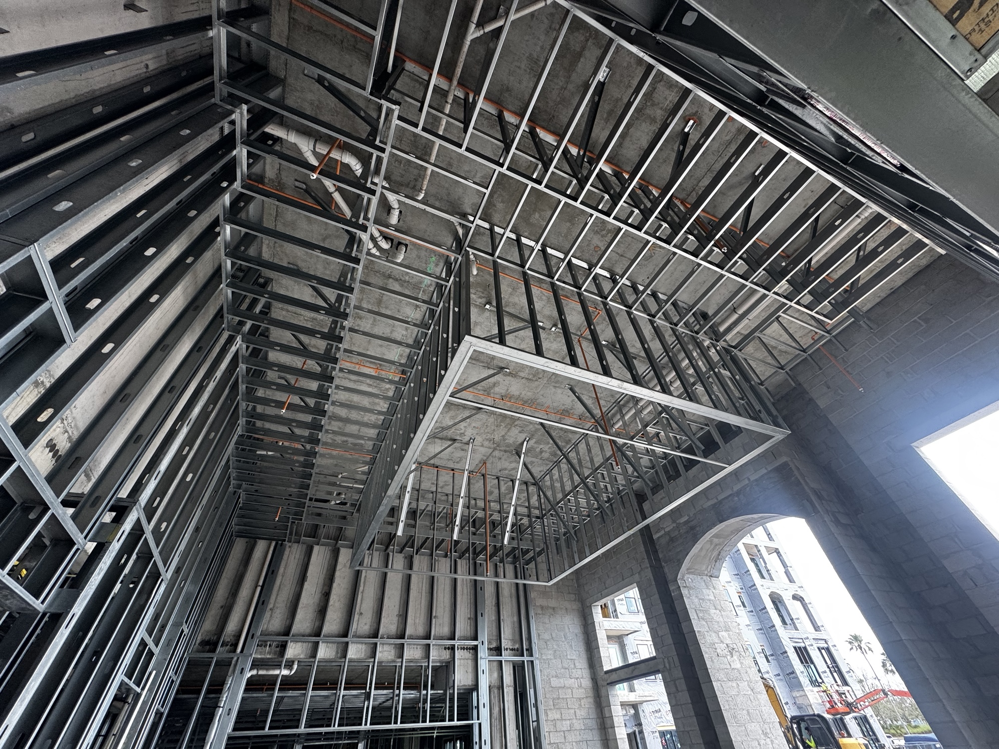 Metal framing installation
