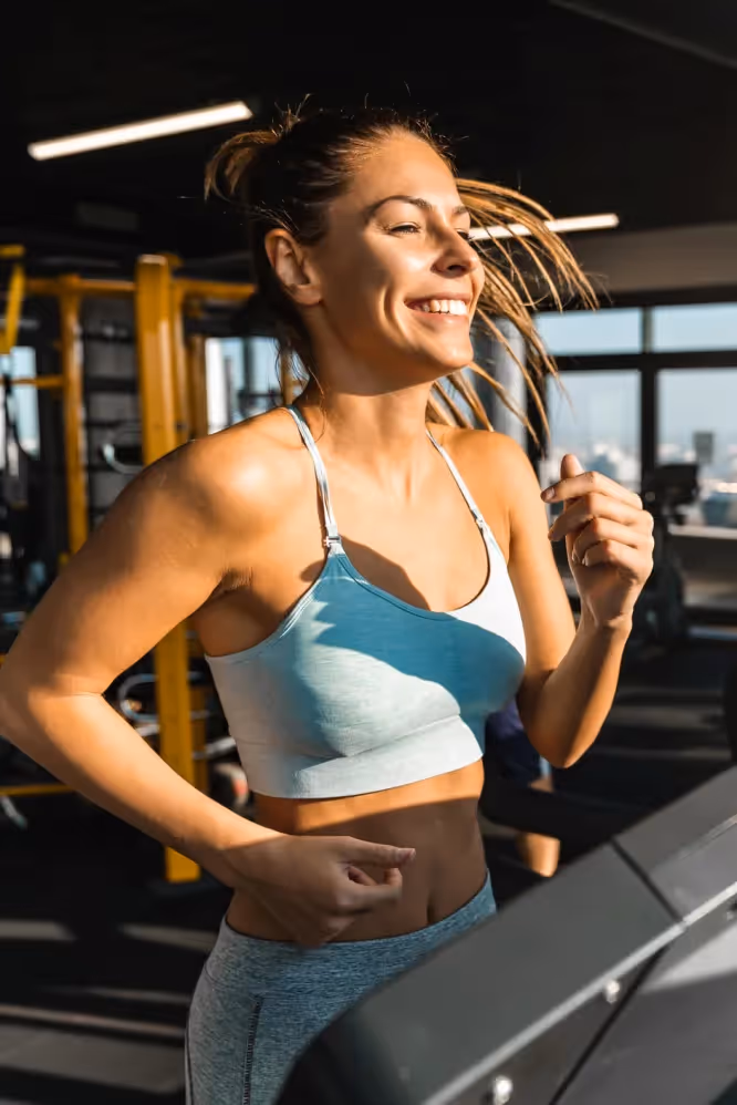 Fitness center stock image