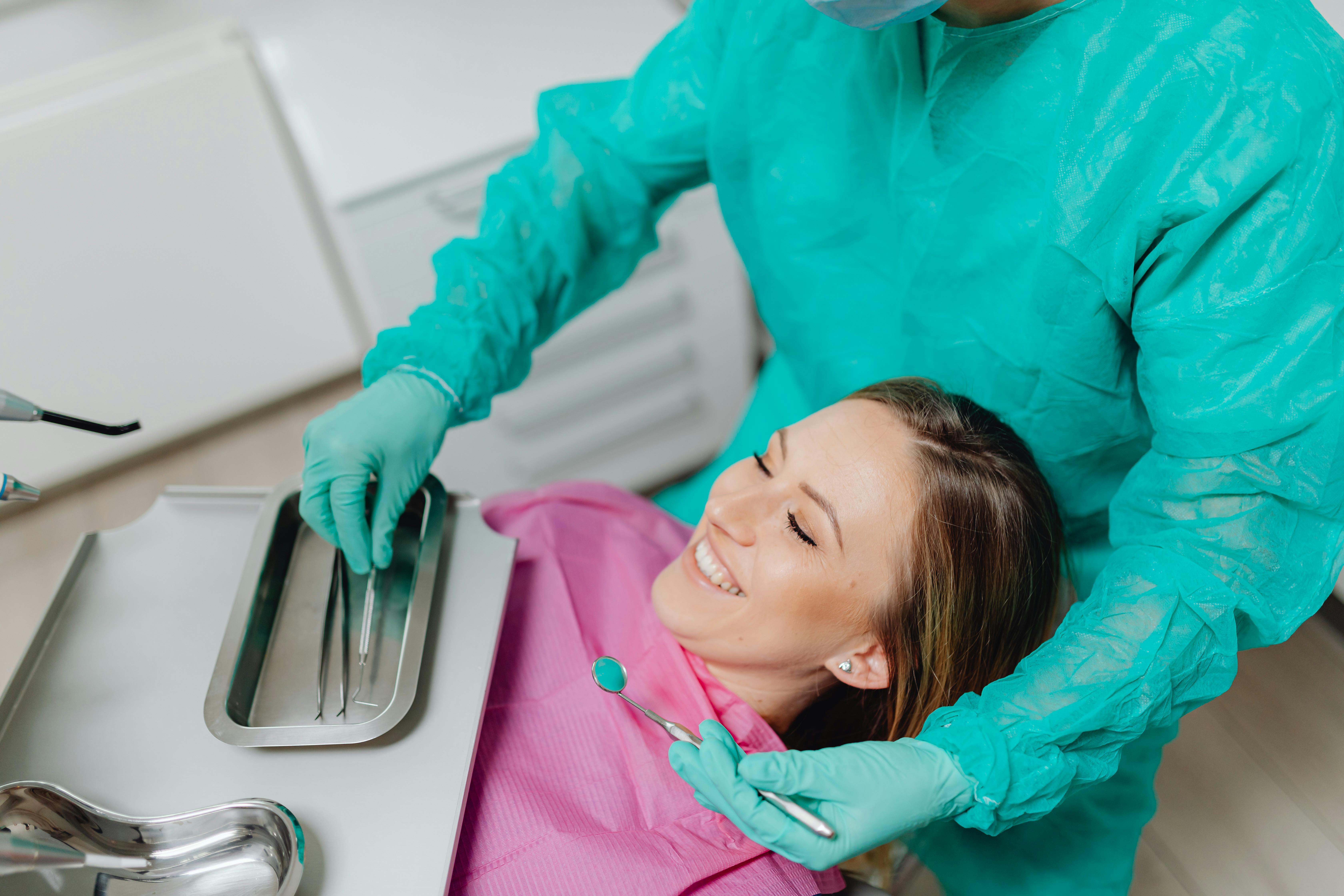 image of patient consultation (for a dental office)