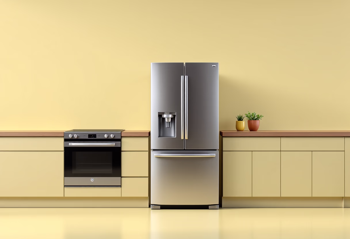 image of kitchen appliances area (for a department store)