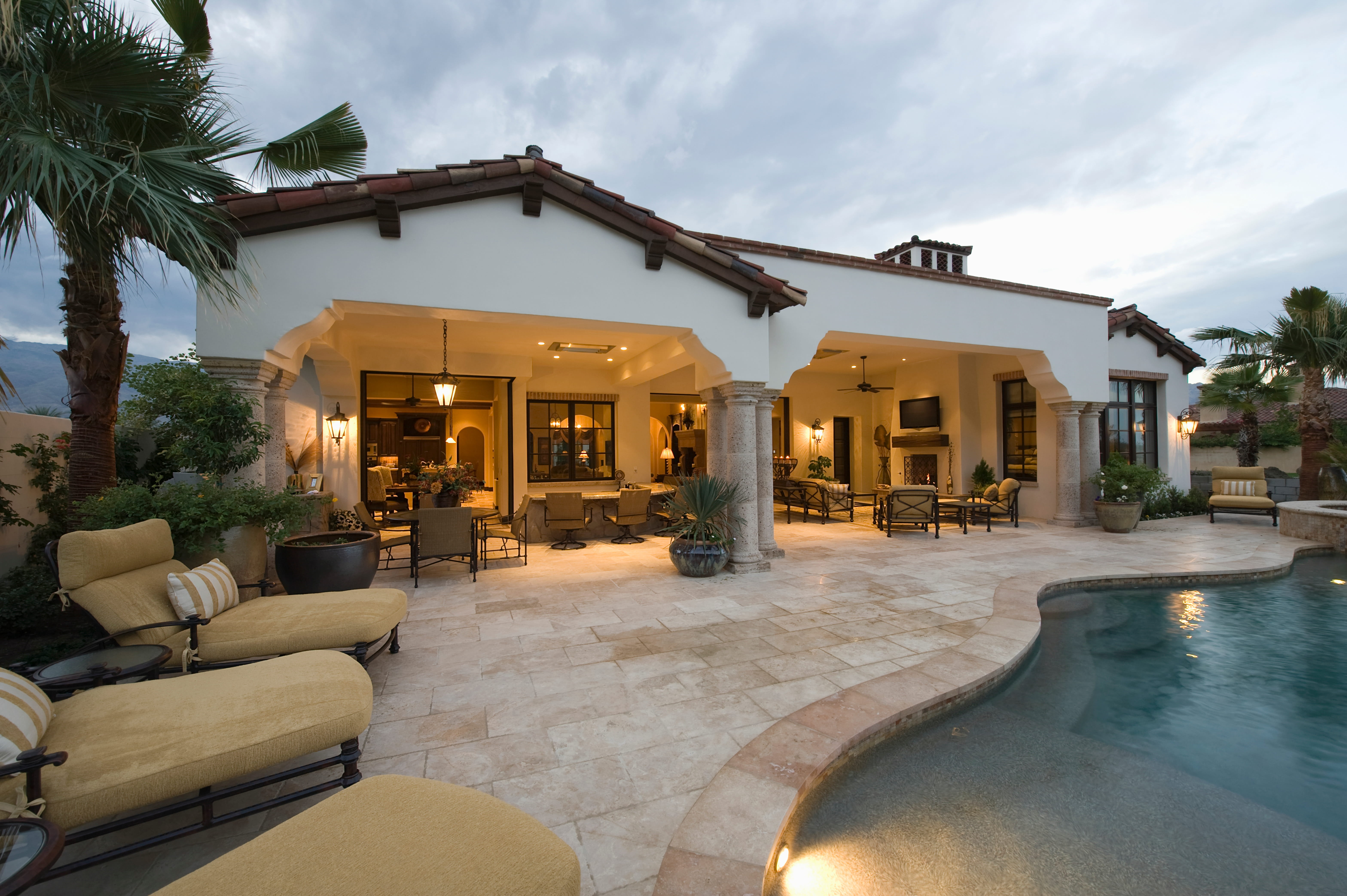 image of decorated event space (for a fine dining restaurant)