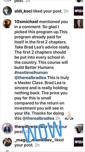 Michael testimonial