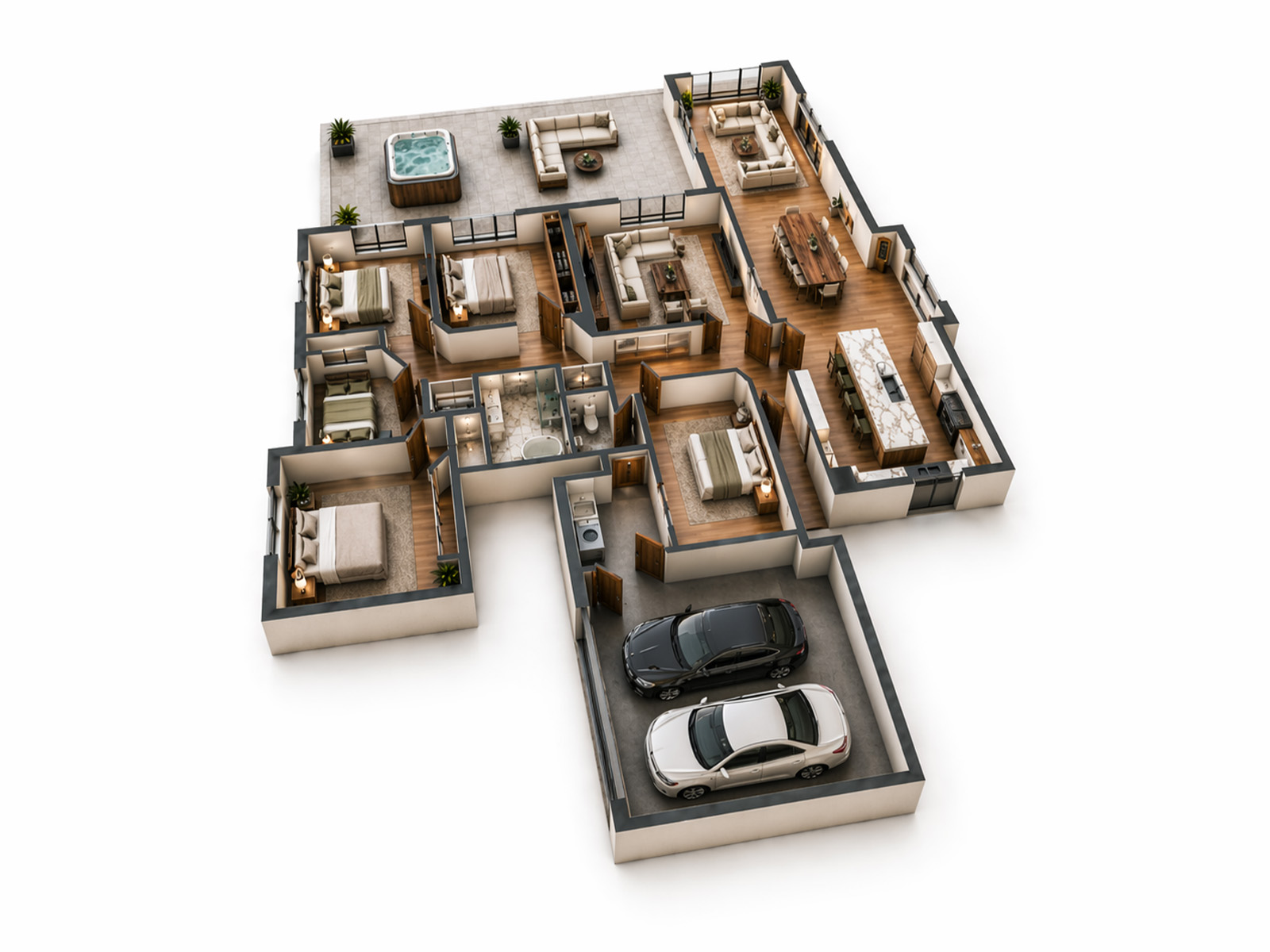 Floor plans sample by Agentary