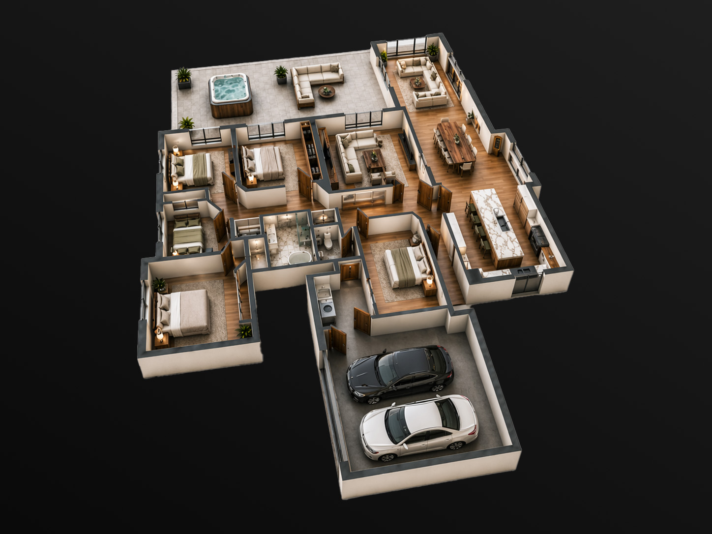 Floor plans sample by Agentary