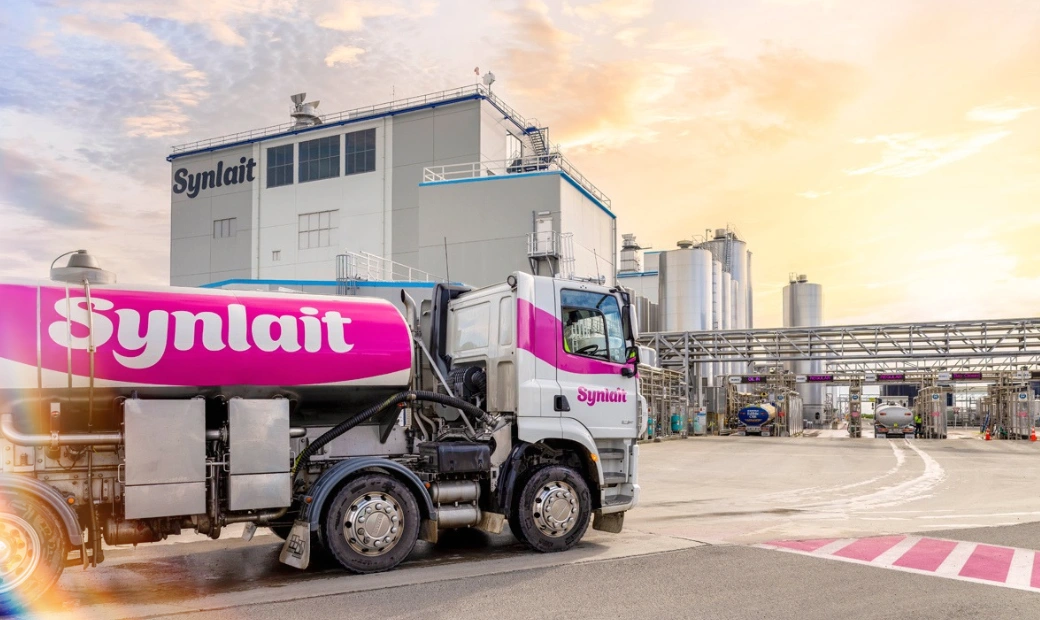 A Synlait tanker.