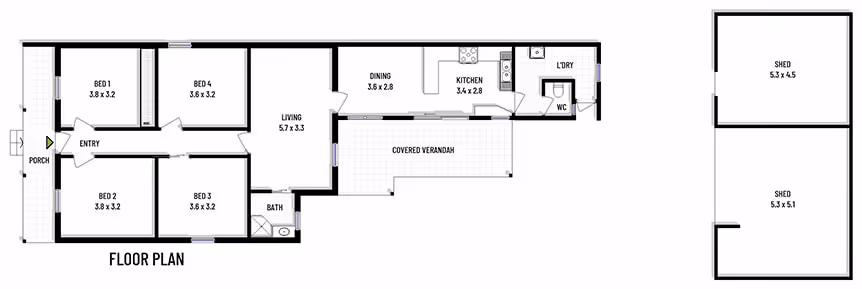 Existing - Floor plan