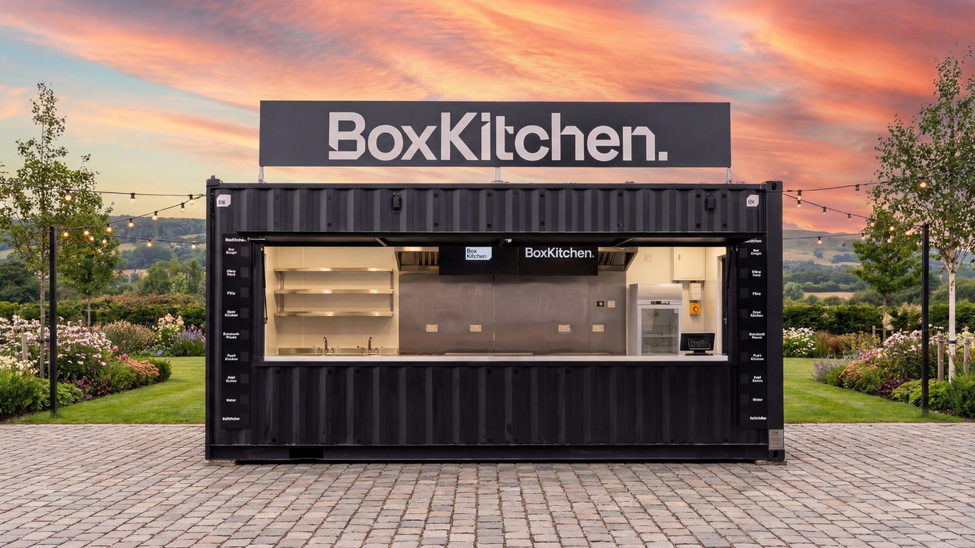 Boxkitchen streetfood at event