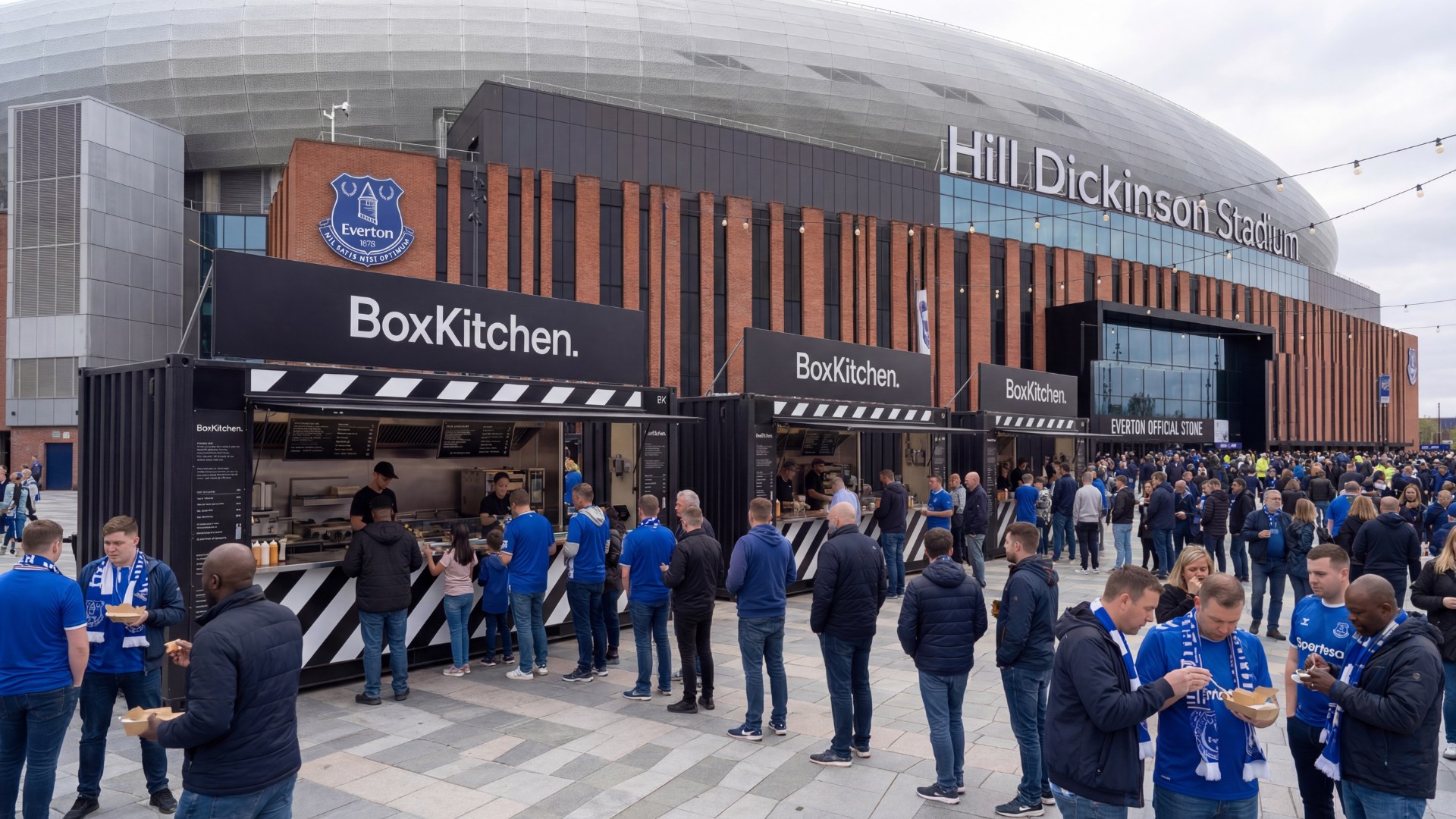 streetfood kitchens for rent at Everton