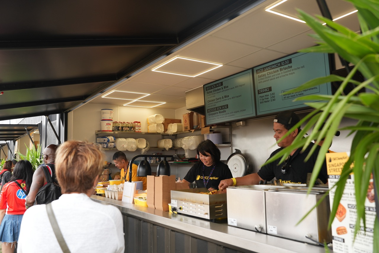 Boxkitchen Internal unit in action
