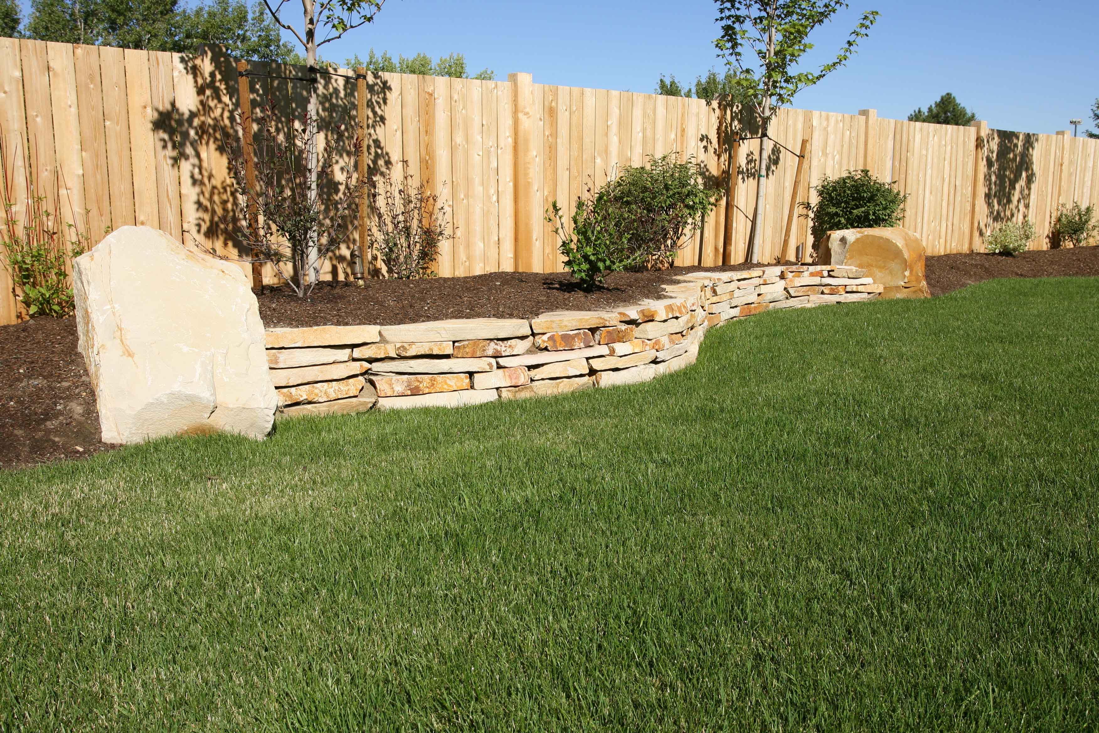 Engineered retaining wall — Mountain Brook AL hardscape contractor Wood-Palmer