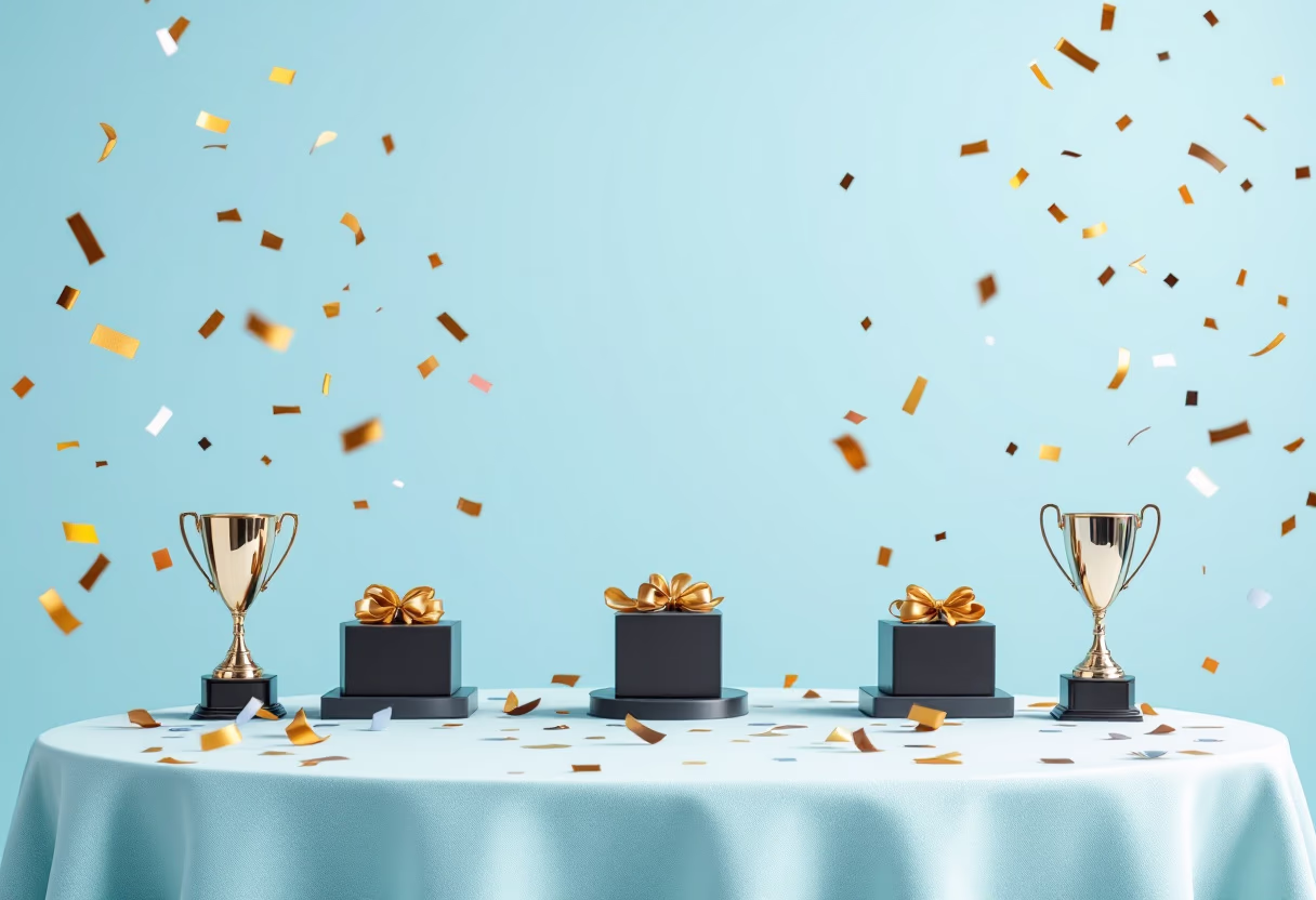 image of award ceremony (for a amusement park)