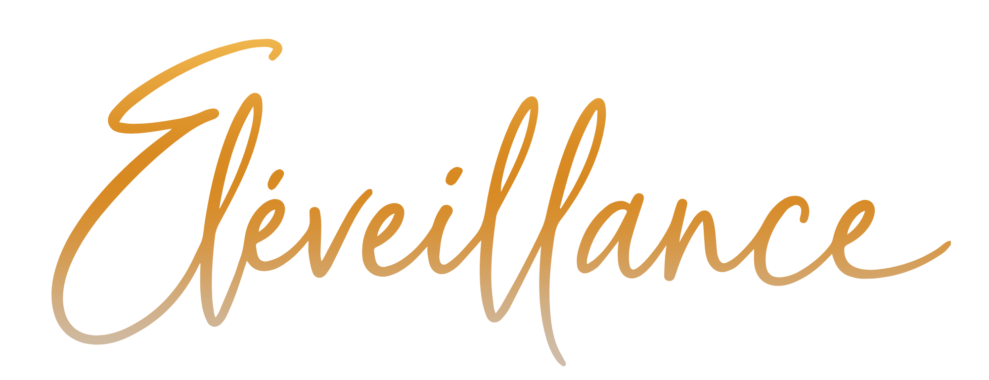 Logo Éléveillance en lettres dorées