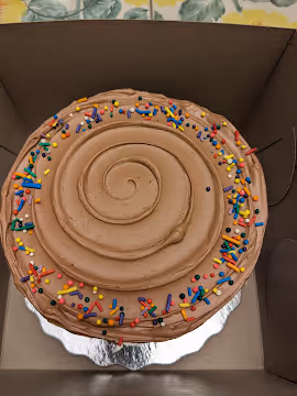 image of themed event decorations (for a bakery)