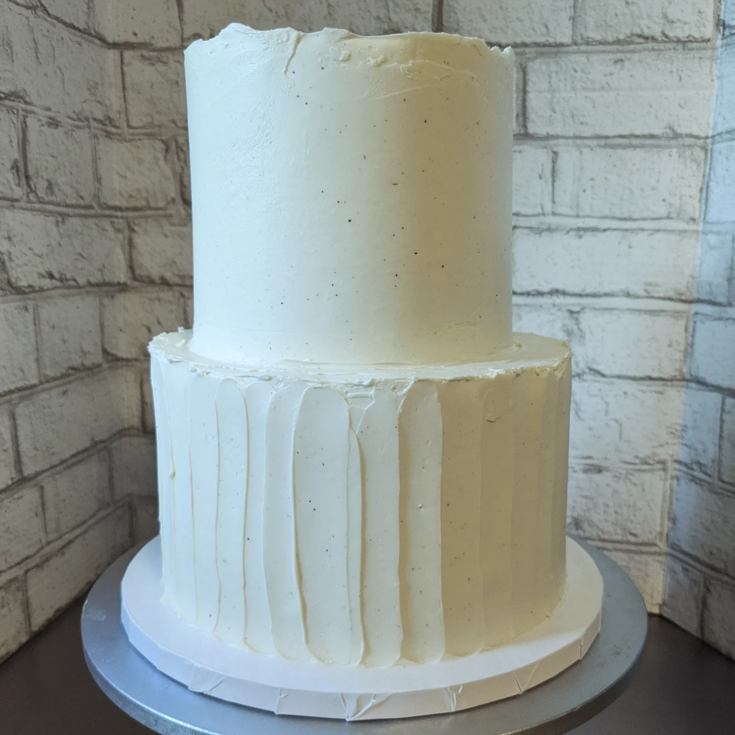 image of custom event cakes (for a bakery)