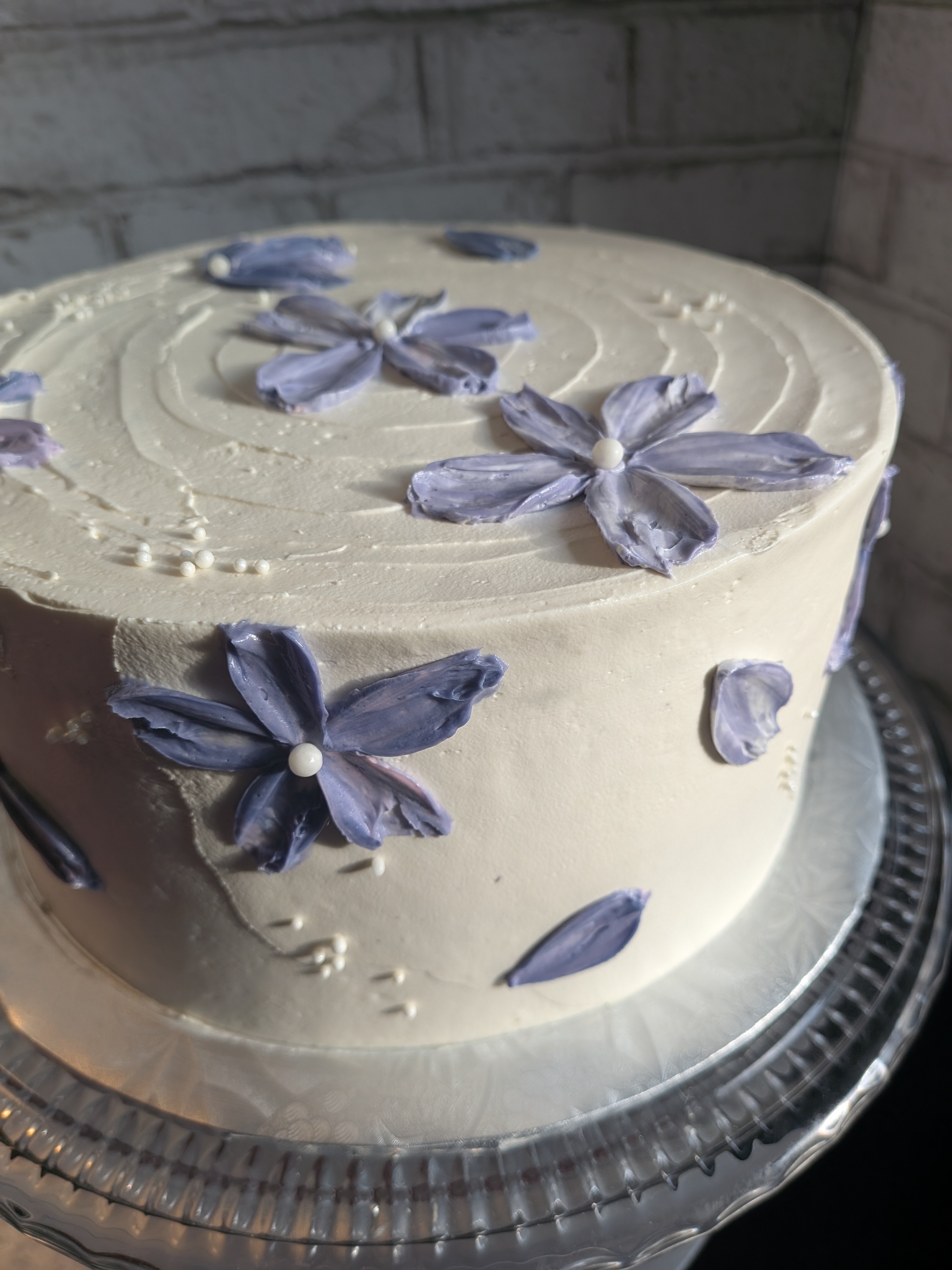 image of custom event cakes (for a bakery)