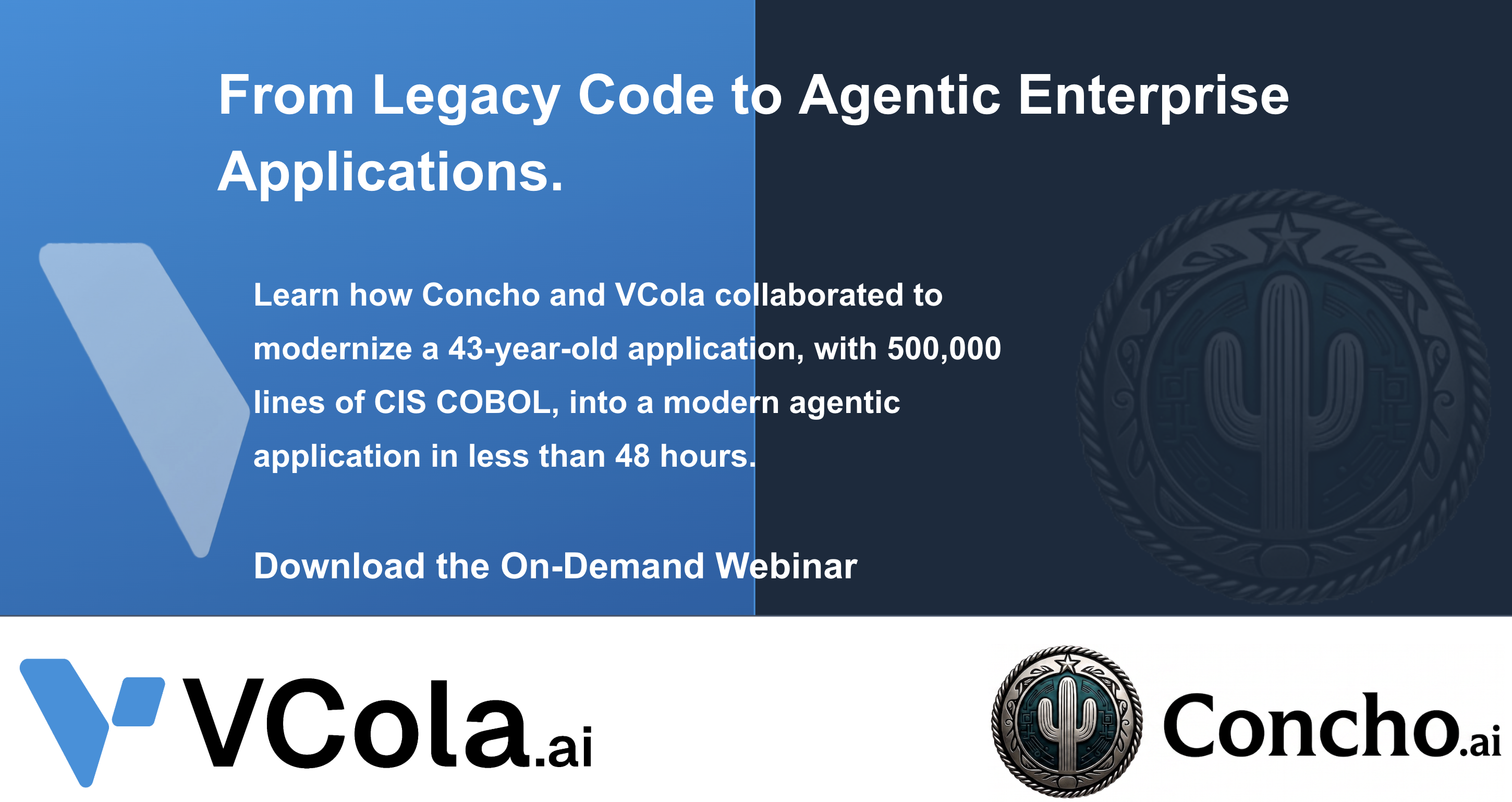 View our on-demand legacy software modernization webinar.