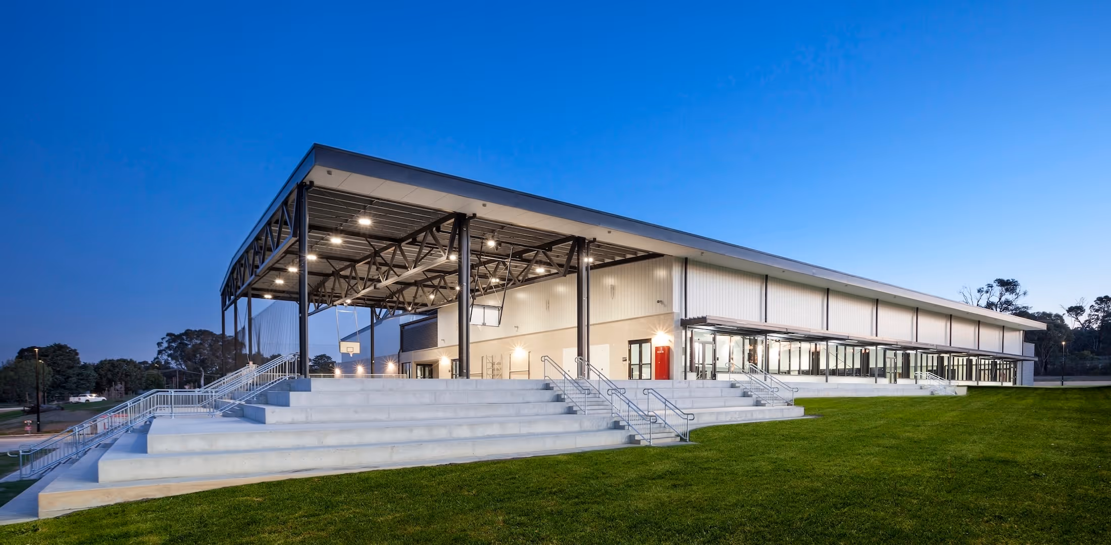 External shot of Puckapunyl Health & Wellbeing roof