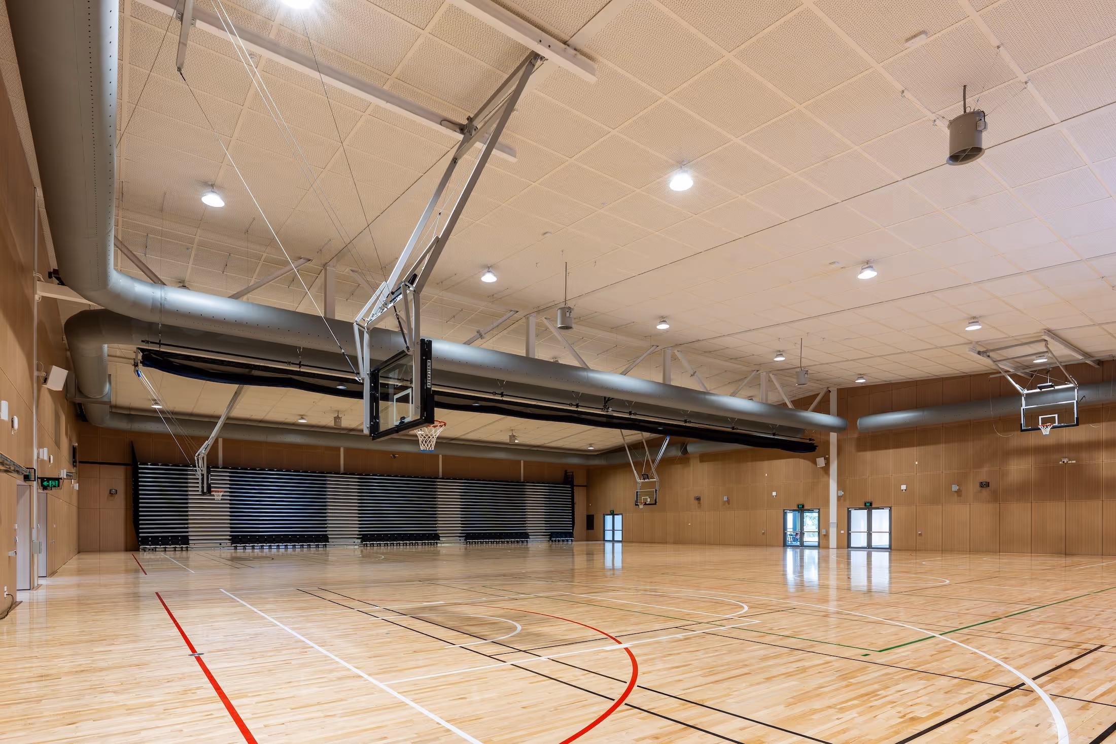 External shot of Sacred Heart College roof