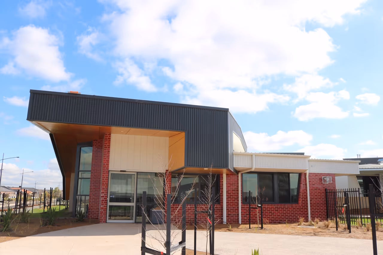 External shot of Springside West Secondary College roof