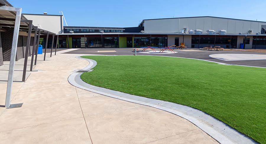 External shot of Tarneit Senior College roof