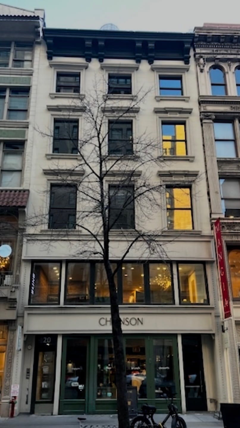20 West 23rd Street in the Flatiron District, Manhattan, a Pan Brothers Associates property