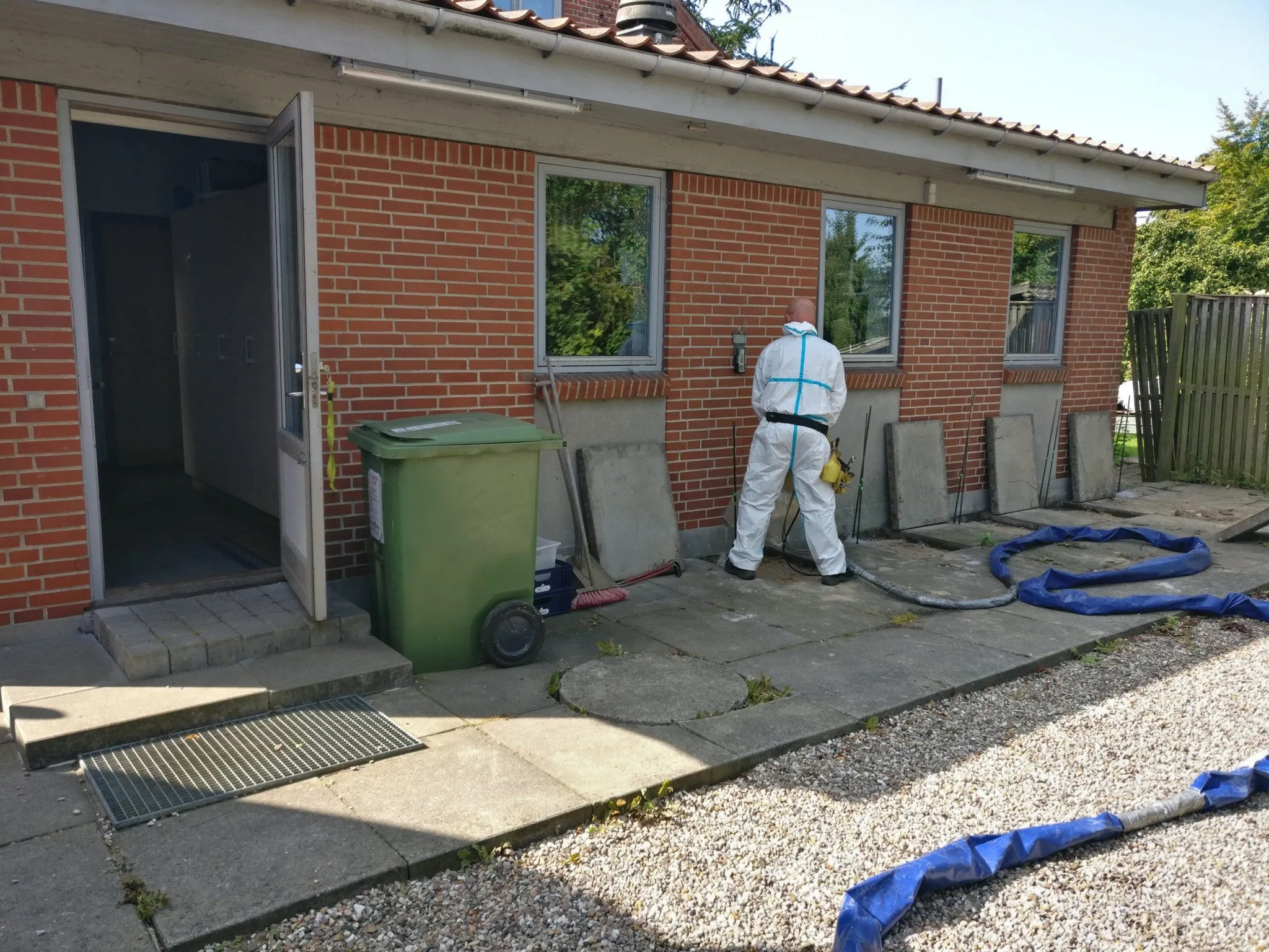 Stabilisering af fundamentet med Uretek Metoden