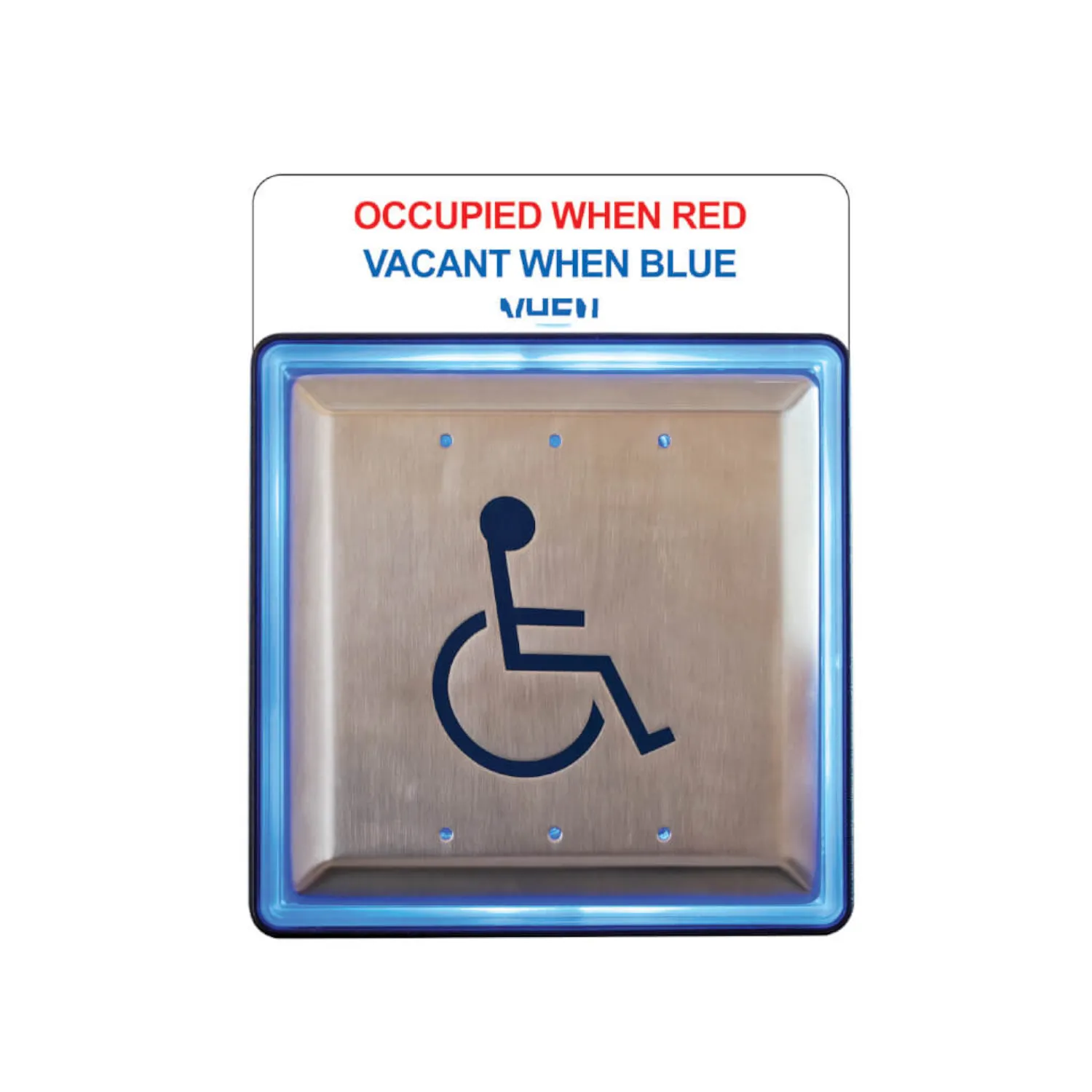 Verlichte push plate enclosures voor deurautomatisering en toegangscontrole