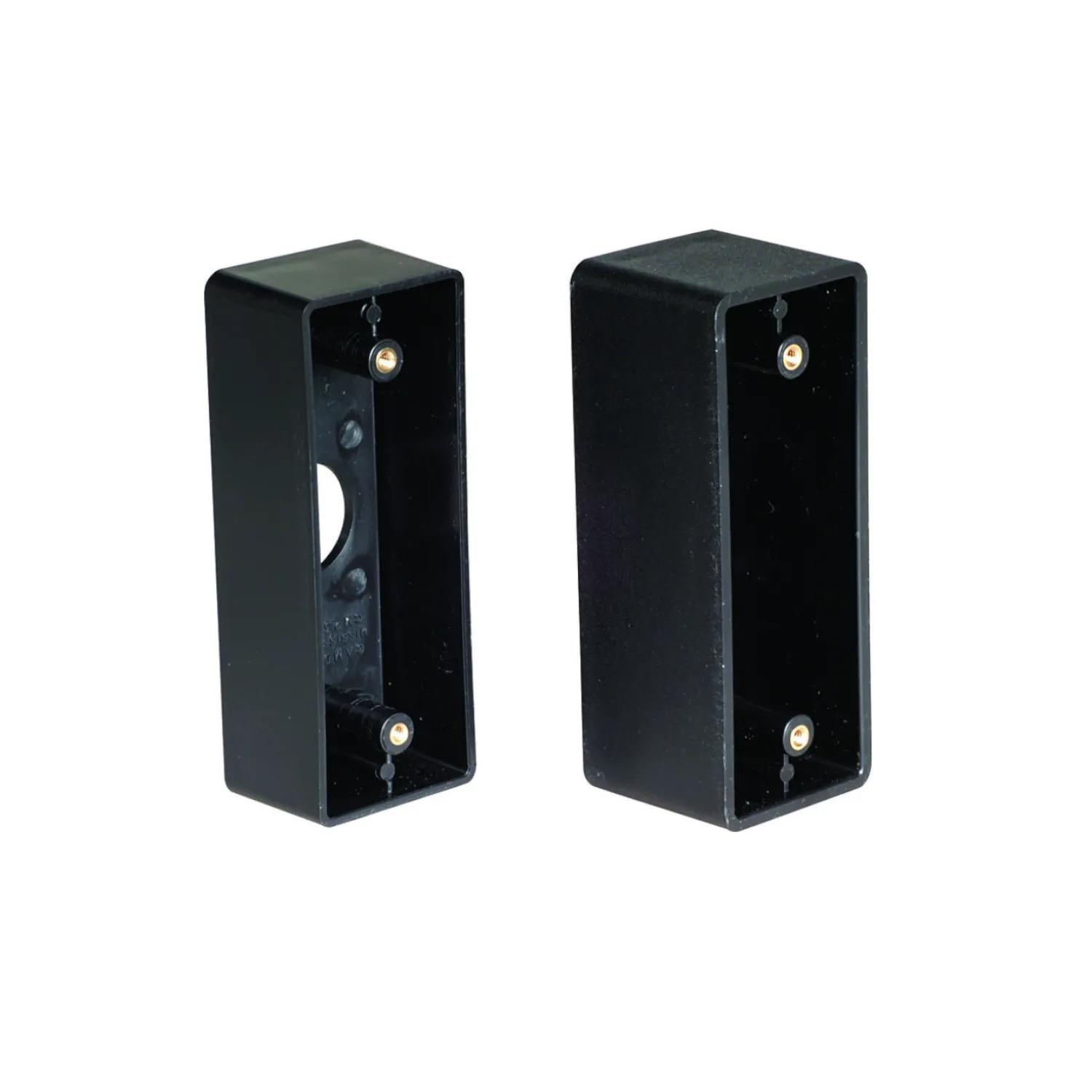 Camden montagebehuizingen voor inbouw- en opbouwmontage van deurschakelaars