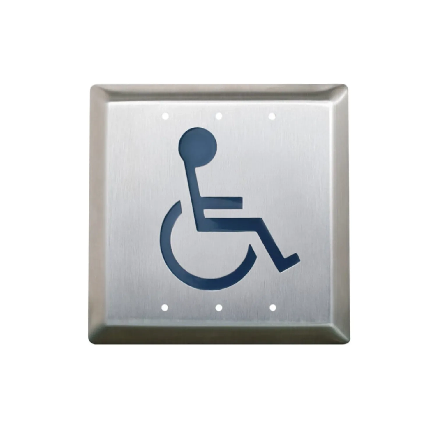Camden CM-45 and CM-46 square push buttons for healthcare and public building doors