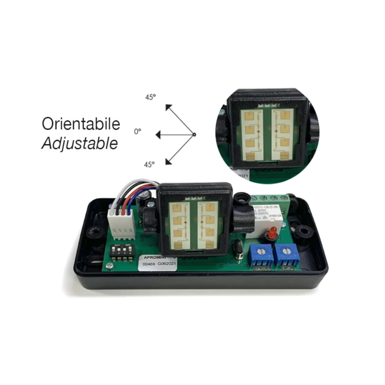 Settings of the SECRMINI automatic door sensor