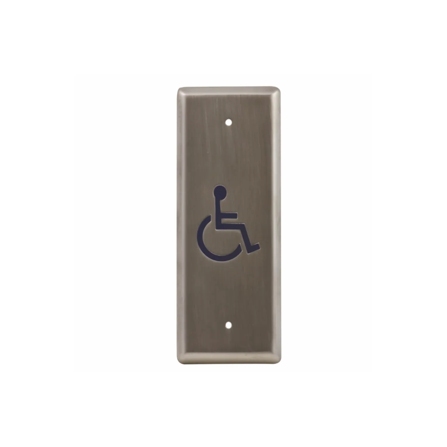 Smalle Camden push plate switches voor toegangscontrole en deurautomatisering