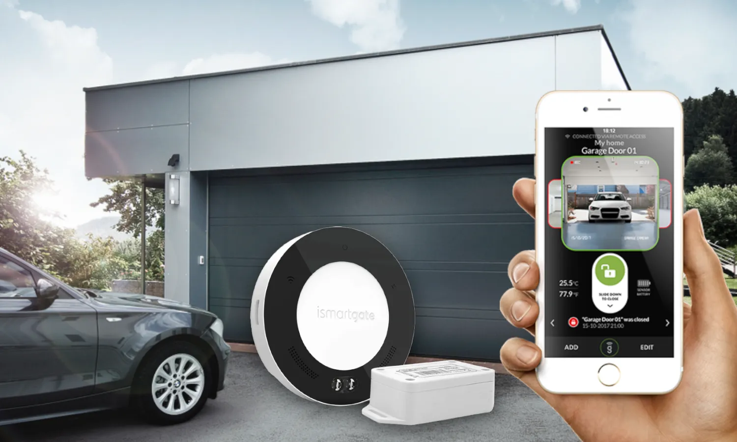 iSmartGate PRO for installers: smart access for multiple garages and gates, residential and commercial