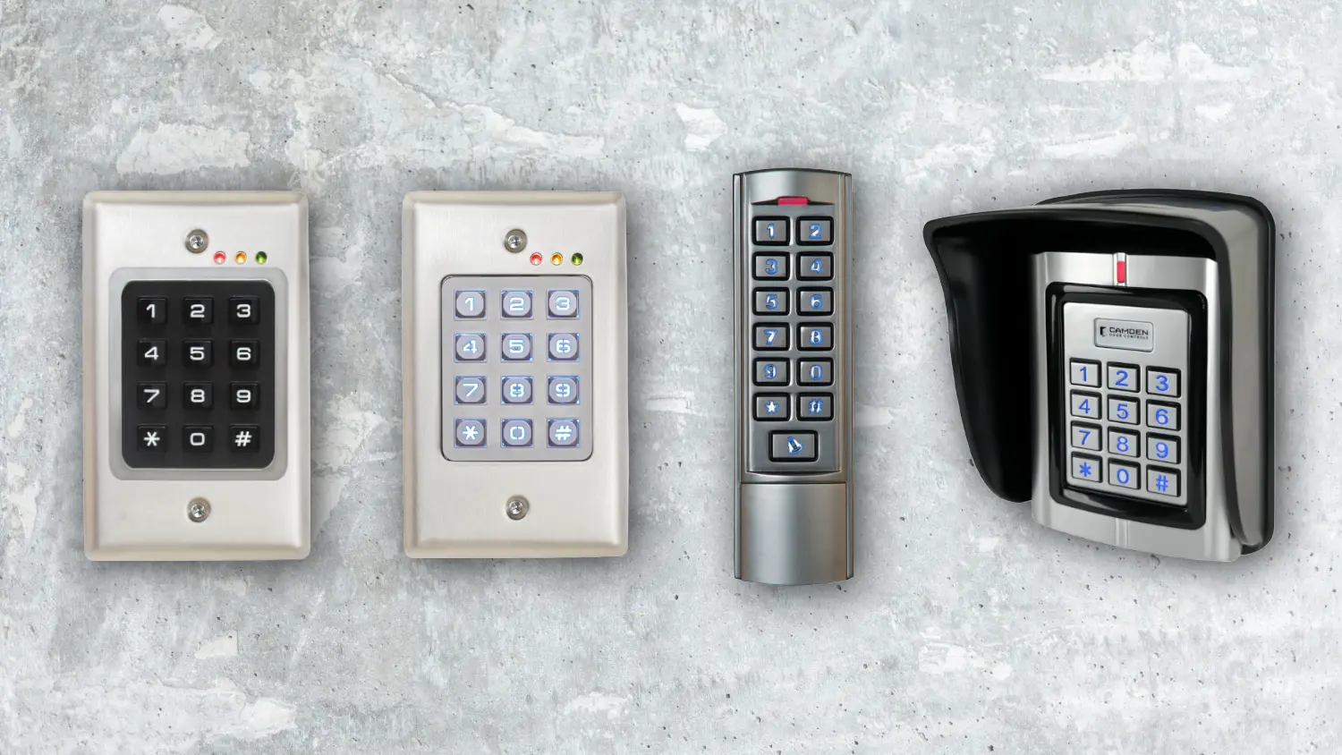 Keypads and Key Switches for Office Access